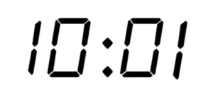 Hora espejo invertida: 10:01 significado de la hora