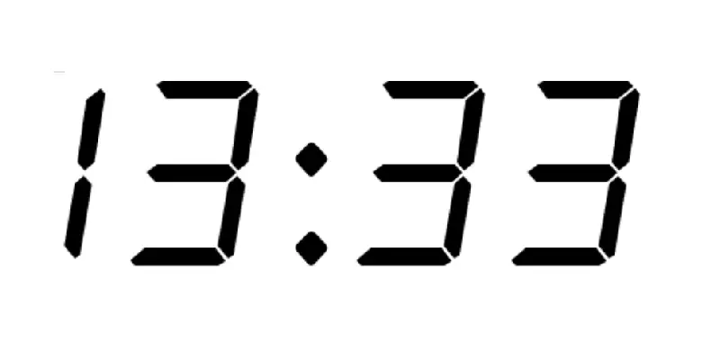 Qué significa la hora 13:33